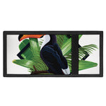 Tropical Toco Toucan Print Trifold Wallet