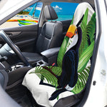 Tropical Toco Toucan Print Waterproof Car Seat Cover