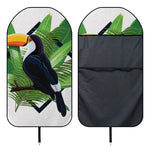 Tropical Toco Toucan Print Waterproof Car Seat Cover