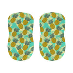 Tropical Vintage Pineapple Pattern Print Bar Stool Covers