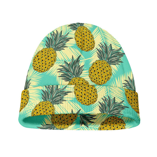 Tropical Vintage Pineapple Pattern Print Beanie