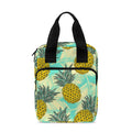 Tropical Vintage Pineapple Pattern Print Bible Tote Bag