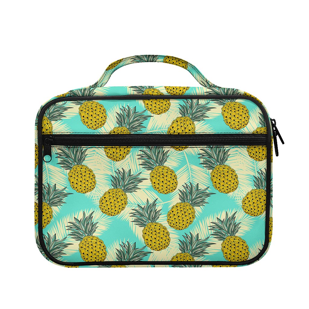 Tropical Vintage Pineapple Pattern Print Briefcase Bible Bag