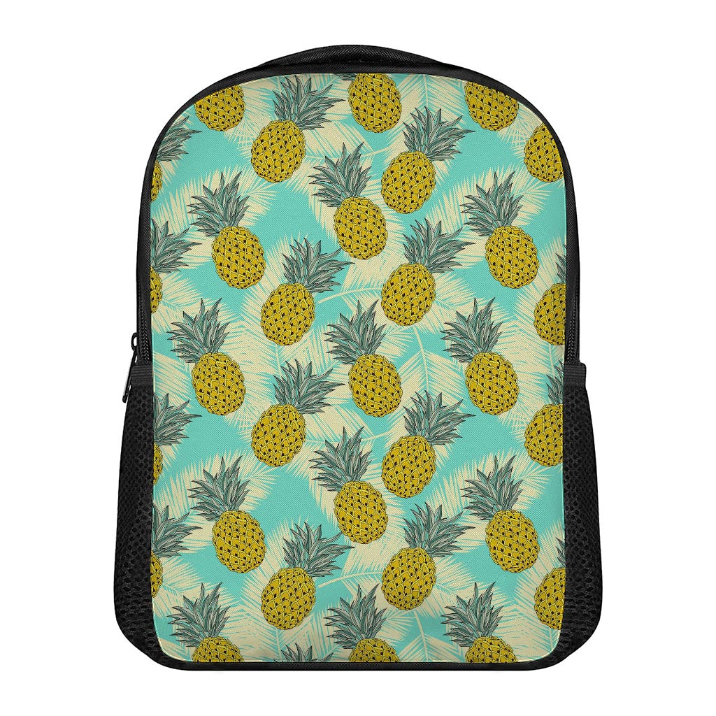Tropical Vintage Pineapple Pattern Print Casual Backpack