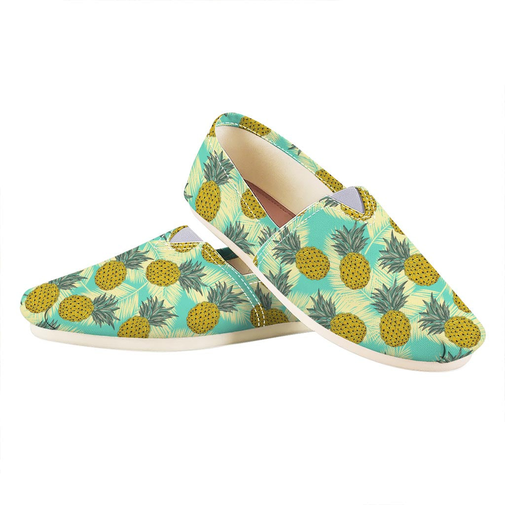 Tropical Vintage Pineapple Pattern Print Casual Shoes