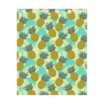 Tropical Vintage Pineapple Pattern Print Curtain