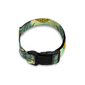 Tropical Vintage Pineapple Pattern Print Dog Collar