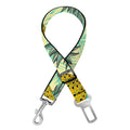 Tropical Vintage Pineapple Pattern Print Dog Seat Belt