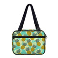 Tropical Vintage Pineapple Pattern Print Double Strap Bible Bag