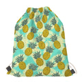 Tropical Vintage Pineapple Pattern Print Drawstring Bag