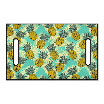 Tropical Vintage Pineapple Pattern Print Golf Cart Seat Cover