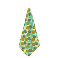 Tropical Vintage Pineapple Pattern Print Hand Towel