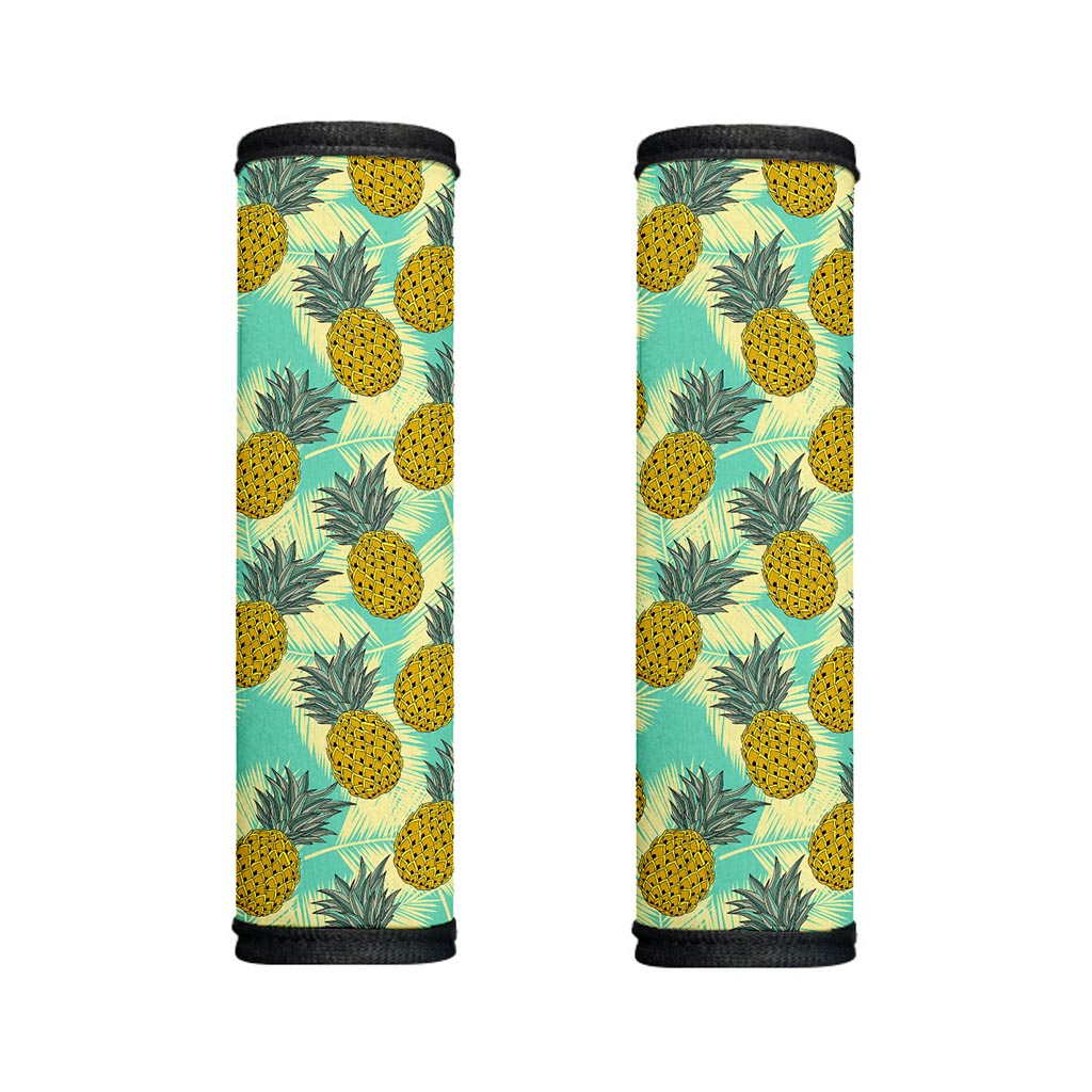 Tropical Vintage Pineapple Pattern Print Handle Covers