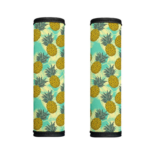 Tropical Vintage Pineapple Pattern Print Handle Covers