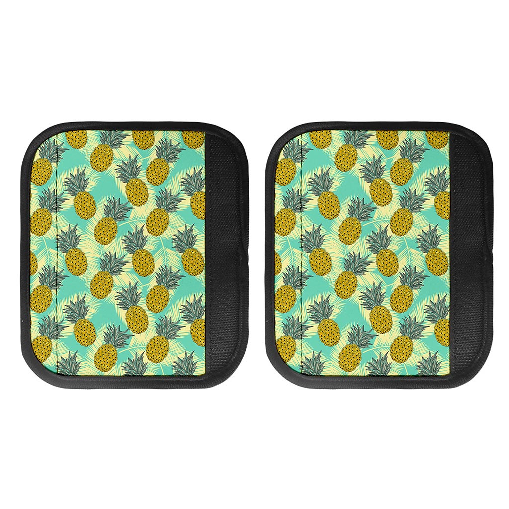 Tropical Vintage Pineapple Pattern Print Handle Covers