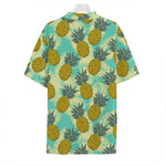 Tropical Vintage Pineapple Pattern Print Hawaiian Shirt