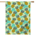 Tropical Vintage Pineapple Pattern Print House Flag