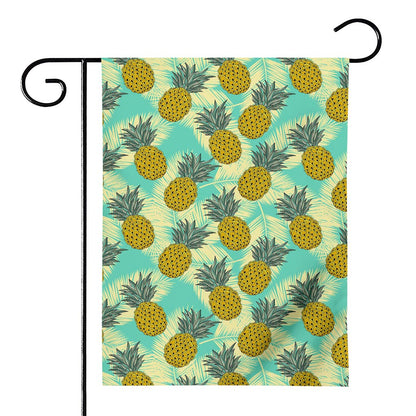 Tropical Vintage Pineapple Pattern Print House Flag