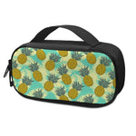 Tropical Vintage Pineapple Pattern Print Insulin Cooler Travel Case