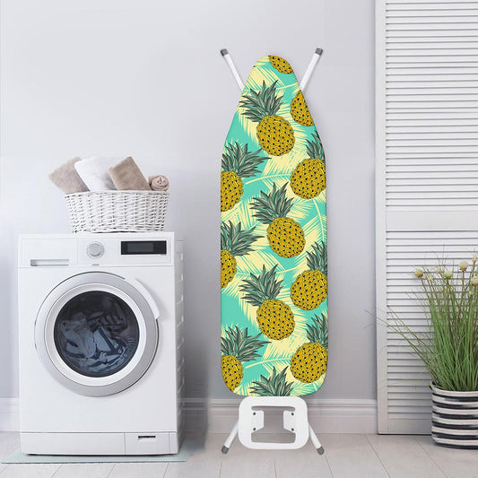 Tropical Vintage Pineapple Pattern Print Ironing Board Cover