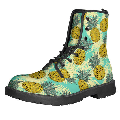 Tropical Vintage Pineapple Pattern Print Backpack