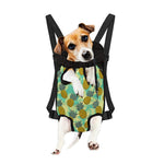 Tropical Vintage Pineapple Pattern Print Pet Carrier Backpack
