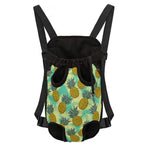 Tropical Vintage Pineapple Pattern Print Pet Carrier Backpack