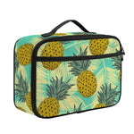Tropical Vintage Pineapple Pattern Print Portable Lunch Bag