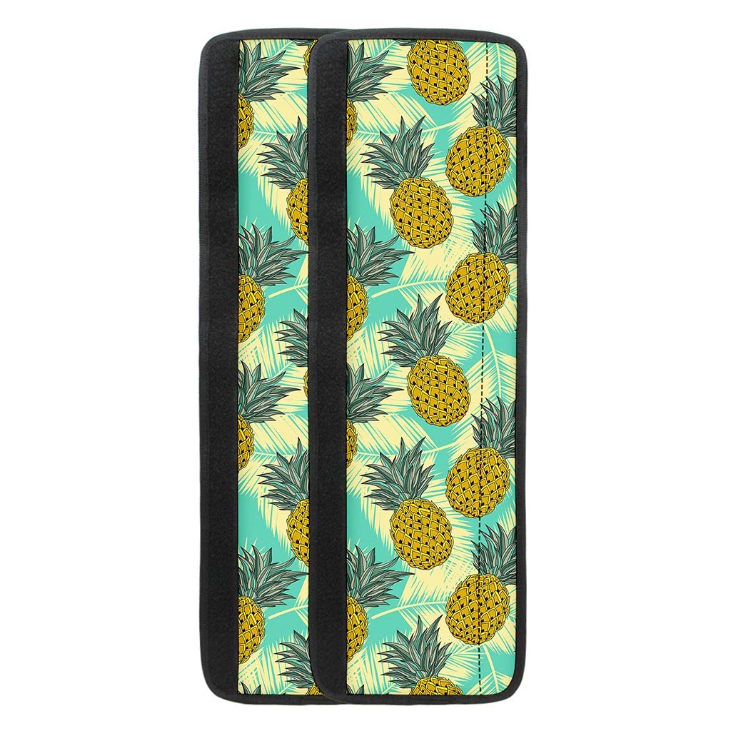 Tropical Vintage Pineapple Pattern Print Refrigerator Handle Covers