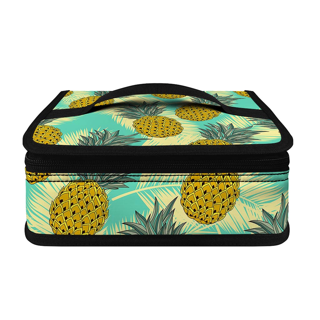 Tropical Vintage Pineapple Pattern Print Small Lunch Bag
