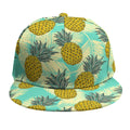Tropical Vintage Pineapple Pattern Print Snapback Cap