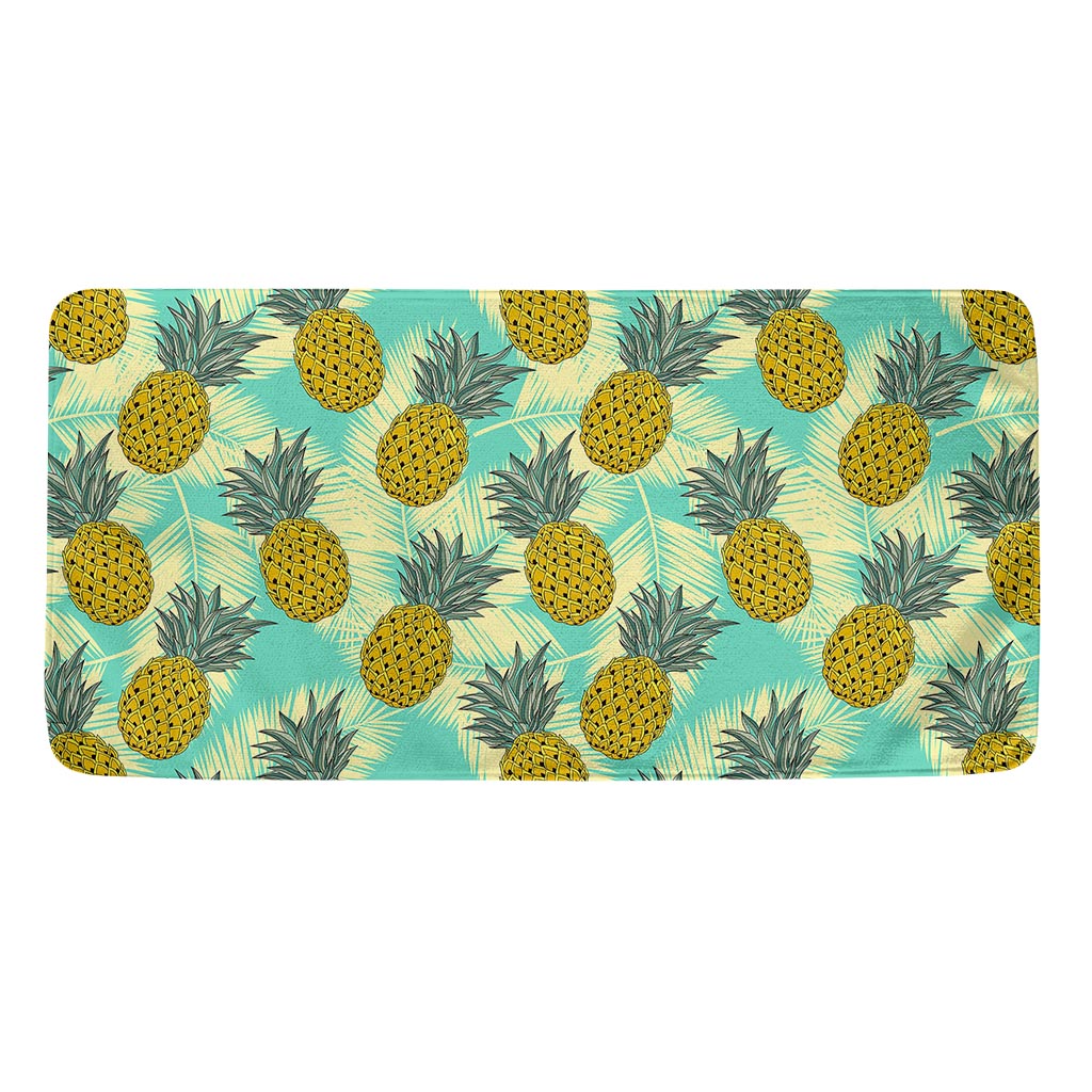 Tropical Vintage Pineapple Pattern Print Towel