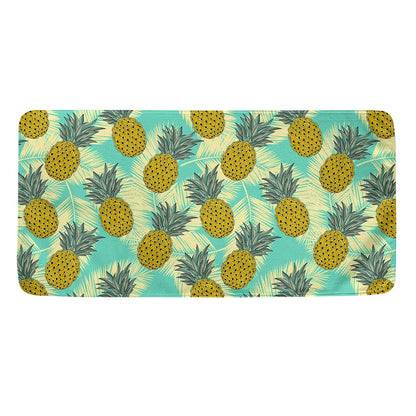 Tropical Vintage Pineapple Pattern Print Towel