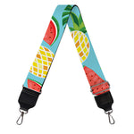 Tropical Watermelon And Pineapple Print Bag Strap