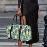 Tropical Watermelon And Pineapple Print Duffle Bag