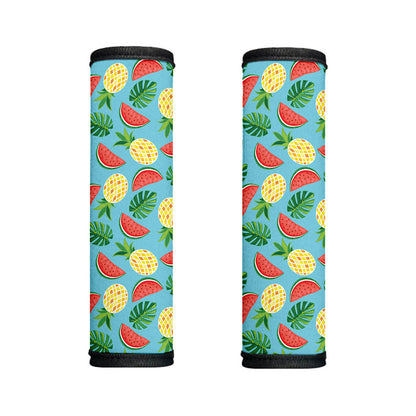 Tropical Watermelon And Pineapple Print Handle Covers
