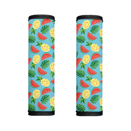 Tropical Watermelon And Pineapple Print Handle Covers