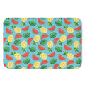 Tropical Watermelon And Pineapple Print Indoor Door Mat