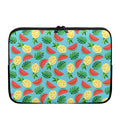 Tropical Watermelon And Pineapple Print Laptop Sleeve