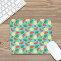 Tropical Watermelon And Pineapple Print Mouse Pad