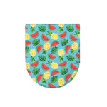 Tropical Watermelon And Pineapple Print Toilet Lid Cover