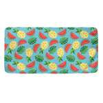 Tropical Watermelon And Pineapple Print Towel