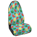 Tropical Watermelon And Pineapple Print Waterproof Car Seat Cover