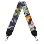 Tropical Zebra Giraffe Pattern Print Bag Strap