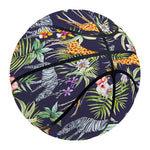 Tropical Zebra Giraffe Pattern Print Basketball