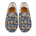 Tropical Zebra Giraffe Pattern Print Casual Shoes