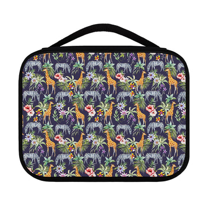 Tropical Zebra Giraffe Pattern Print Classic Bible Case