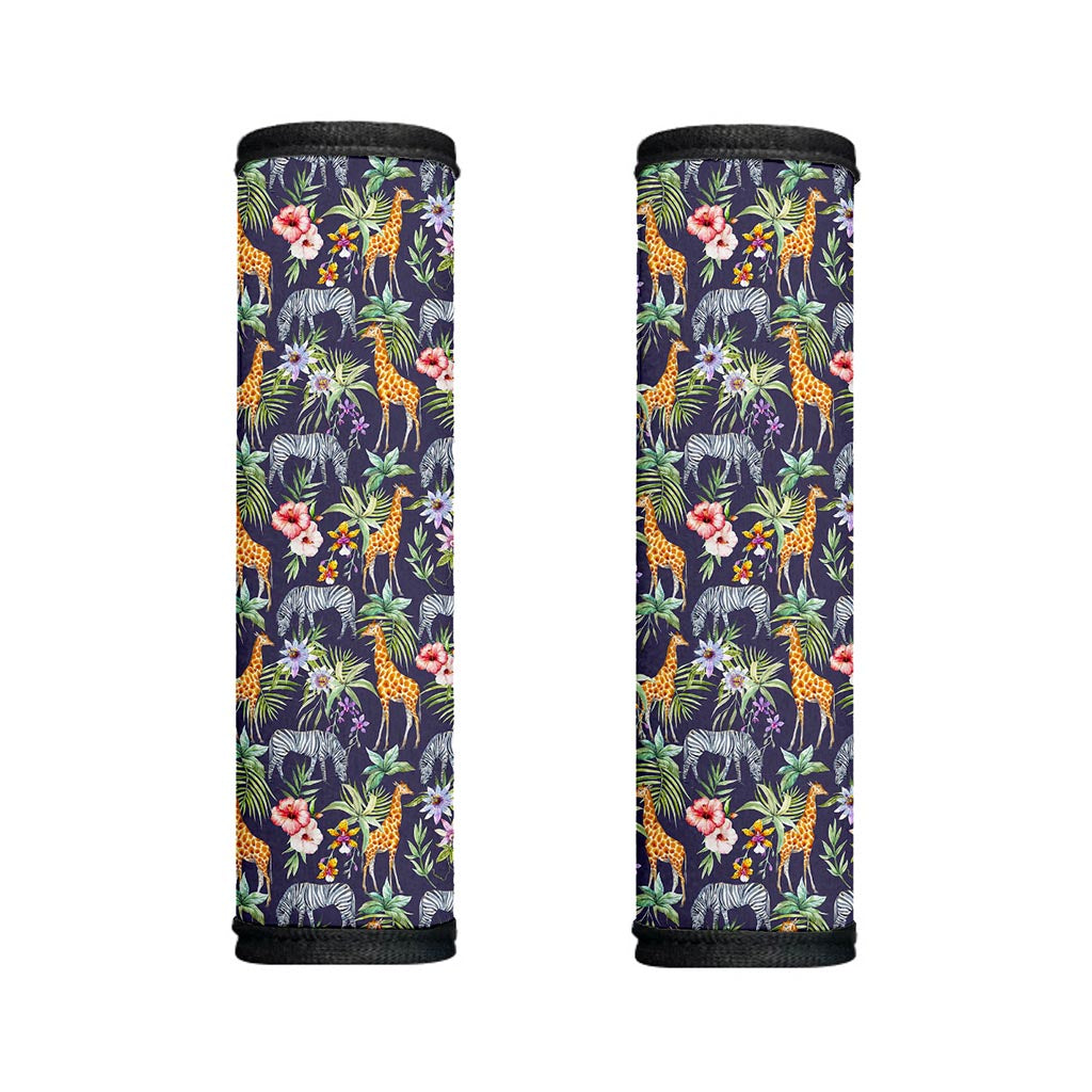 Tropical Zebra Giraffe Pattern Print Handle Covers