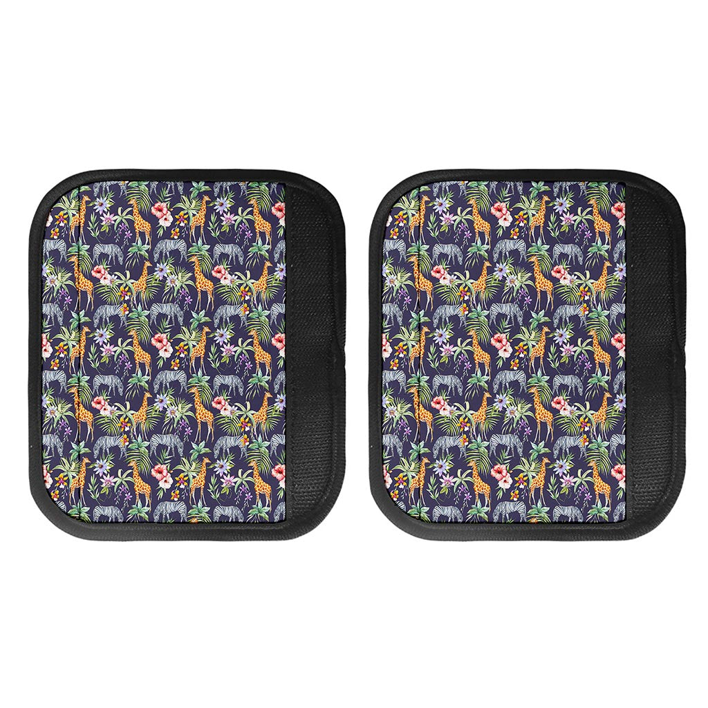 Tropical Zebra Giraffe Pattern Print Handle Covers