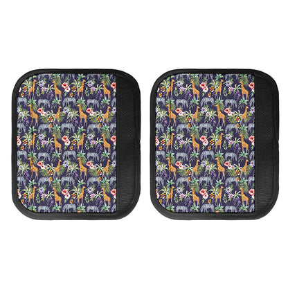 Tropical Zebra Giraffe Pattern Print Handle Covers